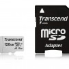 Transcend 128GB microSD w/ adapter UHS-I U3 A1