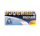 АЛКАЛНА БАТЕРИЯ MAXELL AA LR6 32БР.