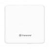 Transcend 8X DVD±RW, Slim Type, USB 2.0 (White), 13.9mm Thickness