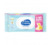 КЪРПИ МОКРИ BABY CREMA 120БР КАПАК