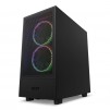 Кутия NZXT H5 Flow Matte Black, Mid-Tower