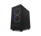 Кутия NZXT H5 Flow Matte Black, Mid-Tower