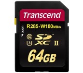 Transcend 64GB SDXC Class3 UHS-II Card