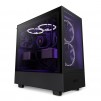 Кутия NZXT H5 Flow Matte Black, Mid-Tower