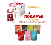 5 ПАКЕТА КОПИРНА ХАРТИЯ IQ ECONOMY PLUS A4 80 г/м2 + ПОДАРЪК БОНБОНИ LINDT