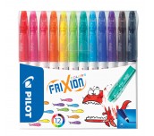 ФЛУМАСТРИ ИЗТРИВАЕМИ PILOT FRIXION COLORS 12 ЦВЯТА