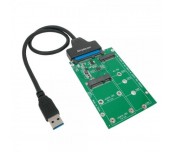 Конвертор ESTILLO M2+ mSata + Sata to USB