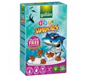 БИСКВИТИ БЕЗ ГЛУТЕН GULLON SHARKIES 250G