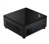 MSI CUBI 5 12M-005EU, i3-1215U (6C/8T, up to 4.40 GHz, 10 MB), 8GB DDR4 (3200MHz up to 64GB), 256GB SSD M.2 NVMe PCIe Gen4 x4, WiFi 6, BT, 2x RJ45, 4x USB 3.2 Gen 2 Type A, Thunderbolt 4, Black, 0.66 