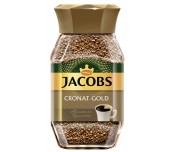 РАЗТВОРИМО КАФЕ JACOBS CRONAT GOLD 100Г СТЪКЛЕН БУРКАН