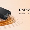 Инжектор ZyXEL POE12-60W PoE, Gigabit, 60W