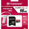 Transcend 16GB micro SDHC UHS-I Premium (with adapter, Class 10)