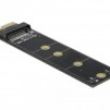 Адаптер Delock 64105, PCI Express x1 към M.2 Key M