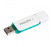 ФЛАШ ПАМЕТ PHILIPS USB 2.0 8GB SNOW ЗЕЛЕН