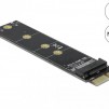 Адаптер Delock 64105, PCI Express x1 към M.2 Key M