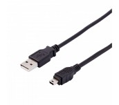 КАБЕЛ VIVANCO USB 2.0 - MINI B 0.75M ЧРН