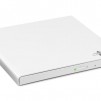 Hitachi-LG GP57EW40 Ultra Slim External DVD-RW, Super Multi, Double Layer, TV connectivity, White