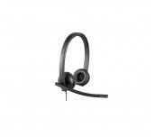 Logitech USB Headset H570e Stereo, In-line Controls, Echo Cancellation, Noise-cancelling, USB