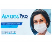 МАСКА ЗА ЕДНОКРАТНA УПОТРЕБА ALVESTA PRO 10БР БЯЛА