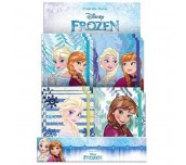 ДНЕВНИК FROZEN 10Х13СМ  С ЛАСНИК 96СТР-4ДИЗАЙНА