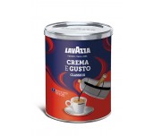 МЛЯНО КАФЕ LAVAZZA КРЕМА Е ГУСТО 250Г МЕТАЛНА КУТИЯ