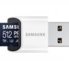 Карта памет Samsung PRO Ultimate, microSDXC, UHS-I, 512GB, Адаптер, USB четец