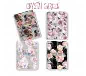 ТЕТРАДКА СПИРАЛА B&W CRISTAL GARDEN A5 80Л МИКС