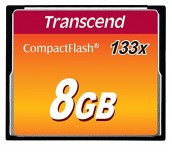 Transcend 8GB CF Card (133X)