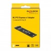 Адаптер Delock 64105, PCI Express x1 към M.2 Key M