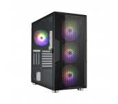 Кутия FSP CUT592 Black ARGB TG, E-ATX Full - Tower