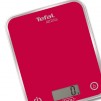 Tefal BC5003V2, Optiss, Kitchen Scale, up to 5kg, Resolution 1g function Tara, Digital LCD display, Ultra slim glass, raspberry