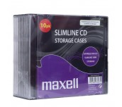 КУТИЙКИ ЗА CD/DVD MAXELL SLIM 10БР ЧРН