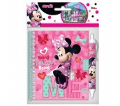 К-КТ ДНЕВНИК 10X15СМ+ХИМИКАЛ MINNIE