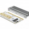 PCI Express x16 (x1 / x4 / x8) карта Delock, за M.2 NVMe M.2 Key M, RGB LED