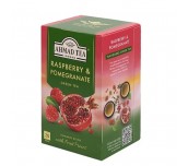 ЧАЙ AHMAD ЗЕЛЕН RASPBERRY&POMEGRANATE N1242