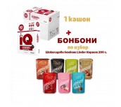 5 ПАКЕТА КОПИРНА ХАРТИЯ IQ ECONOMY PLUS A4 80 г/м2 + БОНБОНИ LINDT