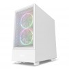 Кутия NZXT H5 Flow Matte White, Mid-Tower