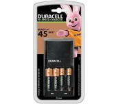 Зарядно устройство CEF27 + 2*AA NiMH 1300mAh + 2*AAA NIMH 750mAh 45 min. DURACELL