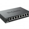 Суич D-Link DES-108/E, 8 портов 10/100 , метален корпус