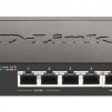 Суич D-Link DGS-1100-05PDV2, 5 портов 10/100/1000 Gigabit Smart Switch,PoE, управляем