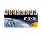 АЛКАЛНА БАТЕРИЯ MAXELL AAA LR03 32БР.